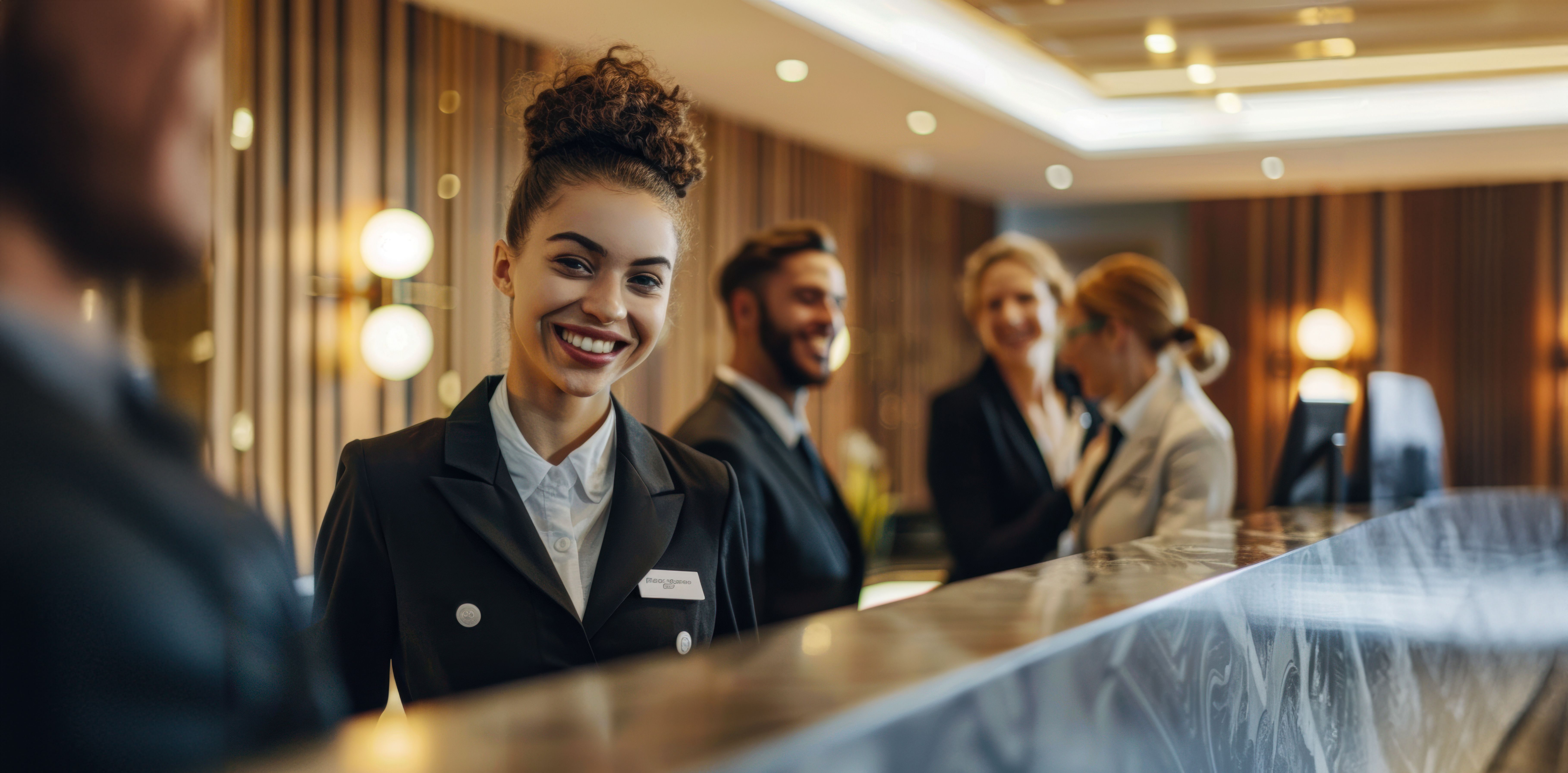 Otel resepsiyon ekibi ve misafir deneyimi