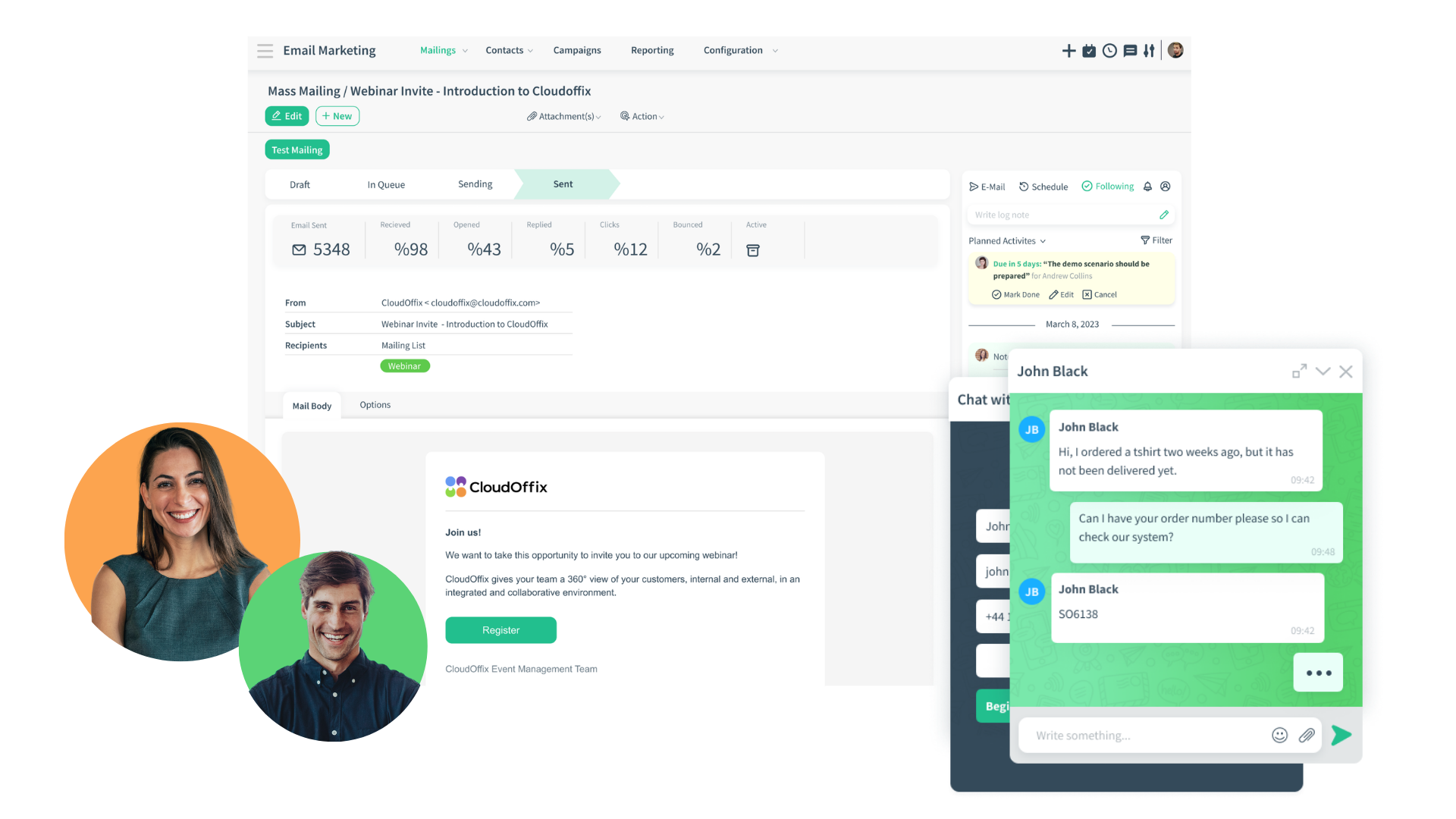 CloudOffix Marketing Cloud pazarlama otomasyonu ve kampanya yönetimi görseli