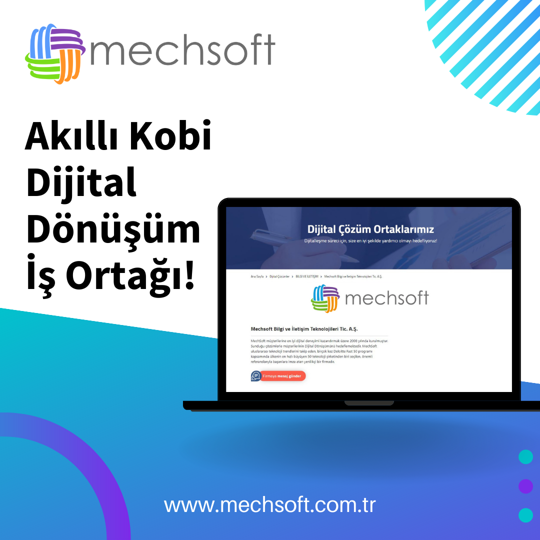 MechSoft Blog - Basında Biz MechSoft Akıllı Kobi Dijital Dönüşüm İş Ortağı MechSoft Blog - Basında Biz MechSoft Akıllı Kobi Dijital Dönüşüm İş Ortağı
