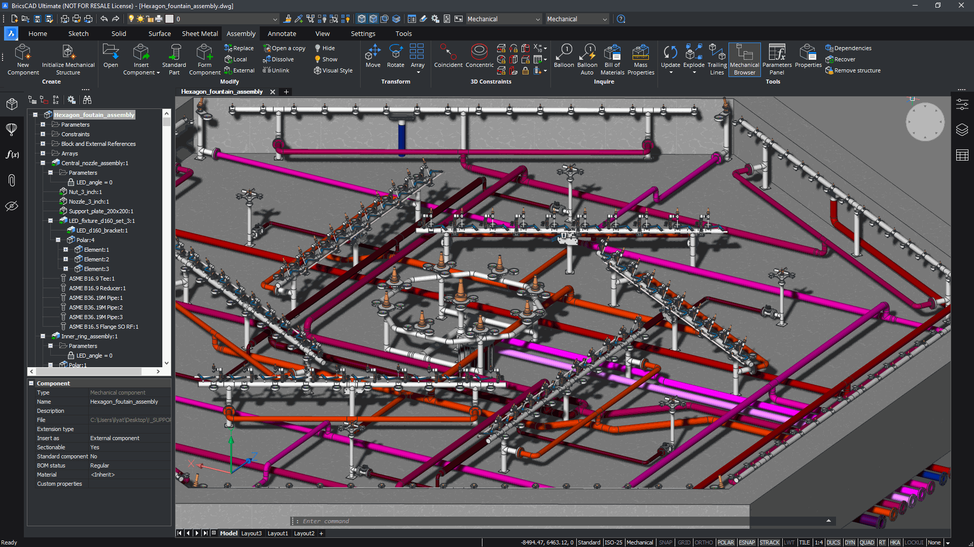 Mechsoft - BricsCAD - Mechanical - Numaralandırma Mechsoft - BricsCAD - Mechanical - Numaralandırma