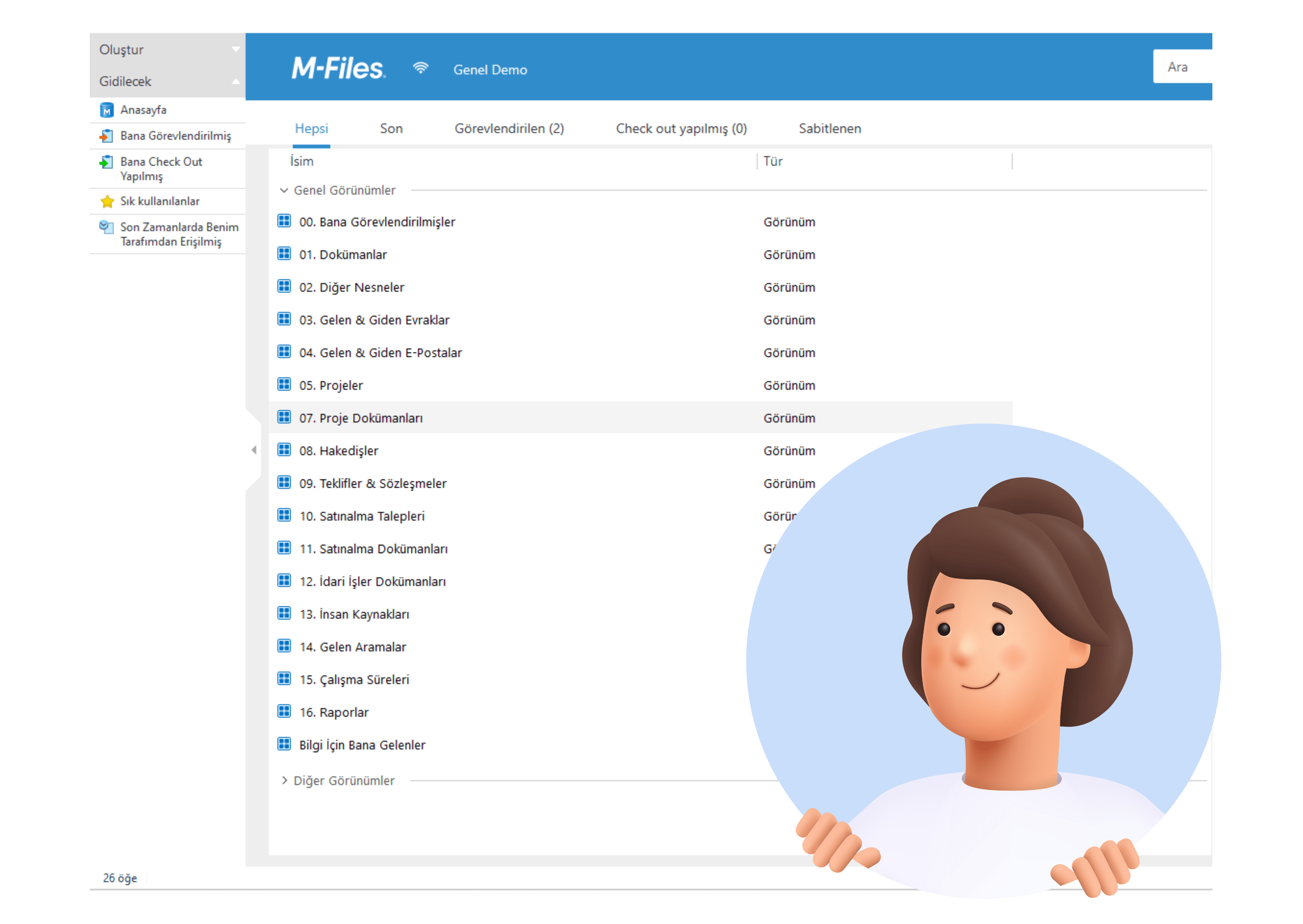Mechsoft - M-Files - Klasörsüz Depolama Mechsoft - M-Files - Klasörsüz Depolama