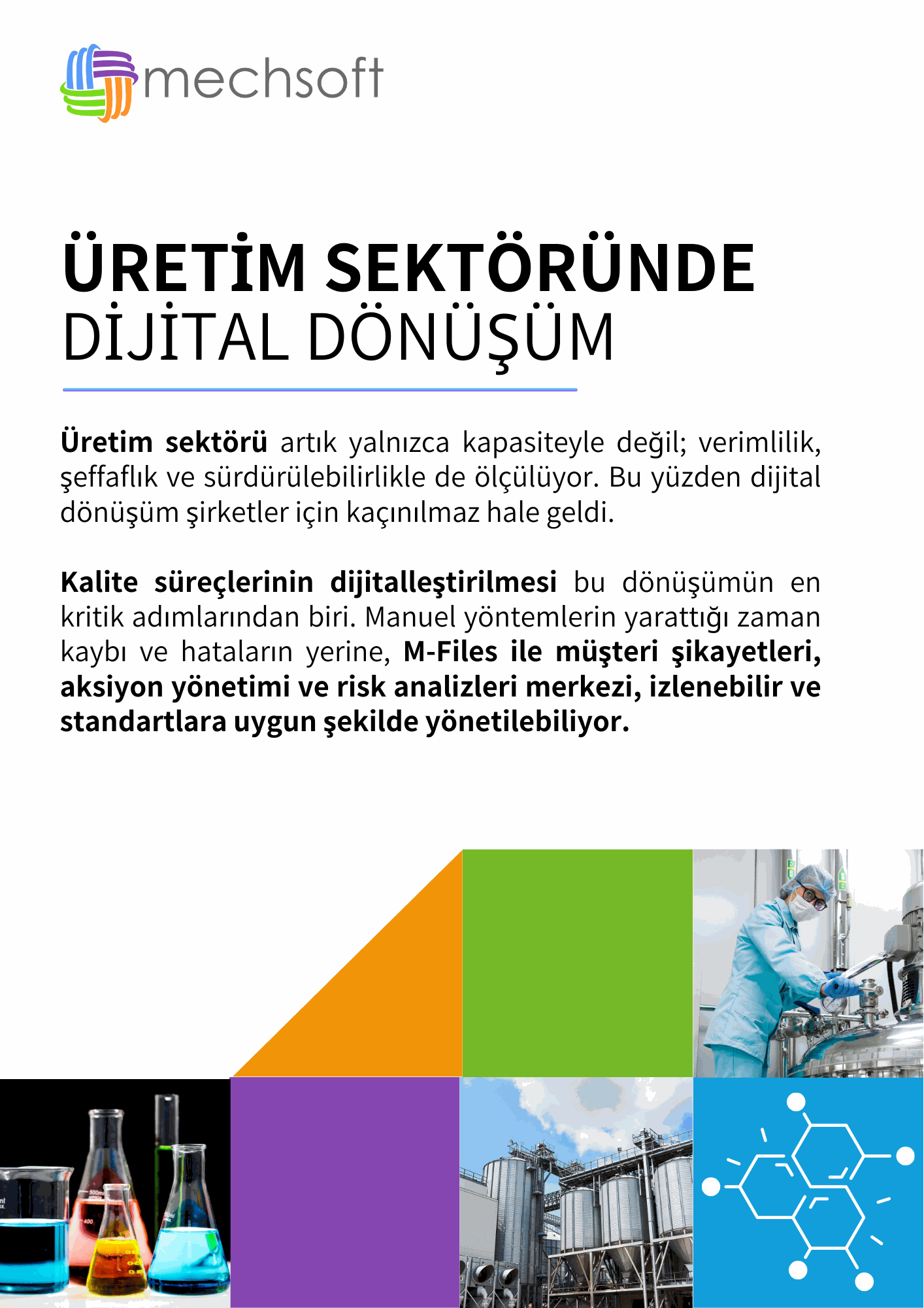 MechSoft - Case Study - Üretim Sektöründe Dijital Dönüşüm